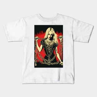 Alice, in Chains Kids T-Shirt